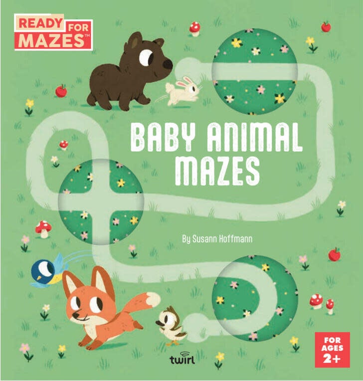Twirl Ready for Mazes: Baby Animal Mazes