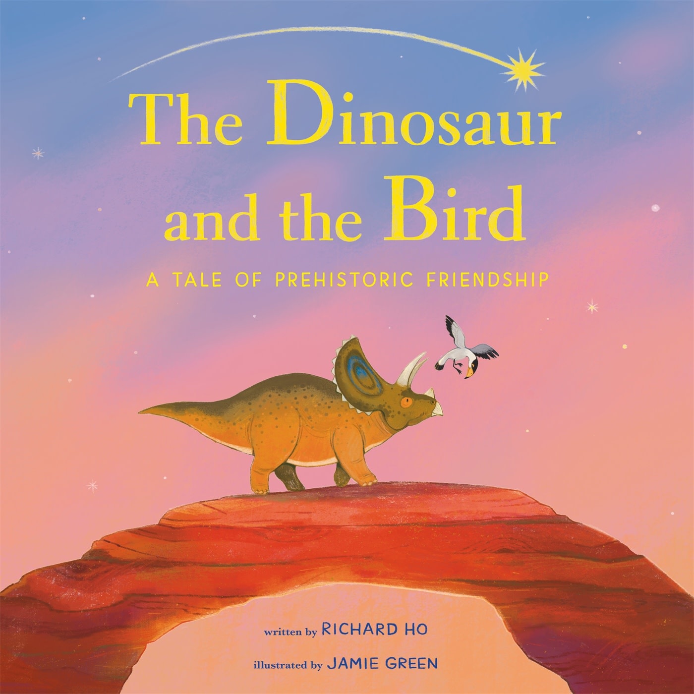 Roaring Brook Press The Dinosaur and the Bird: A Tale of Prehistoric Friendship