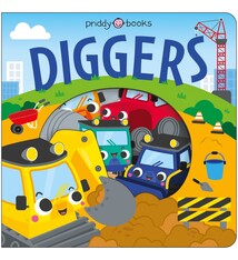 Priddy Books US Diggers (Take a Peek!): Peep through to find all the friends!