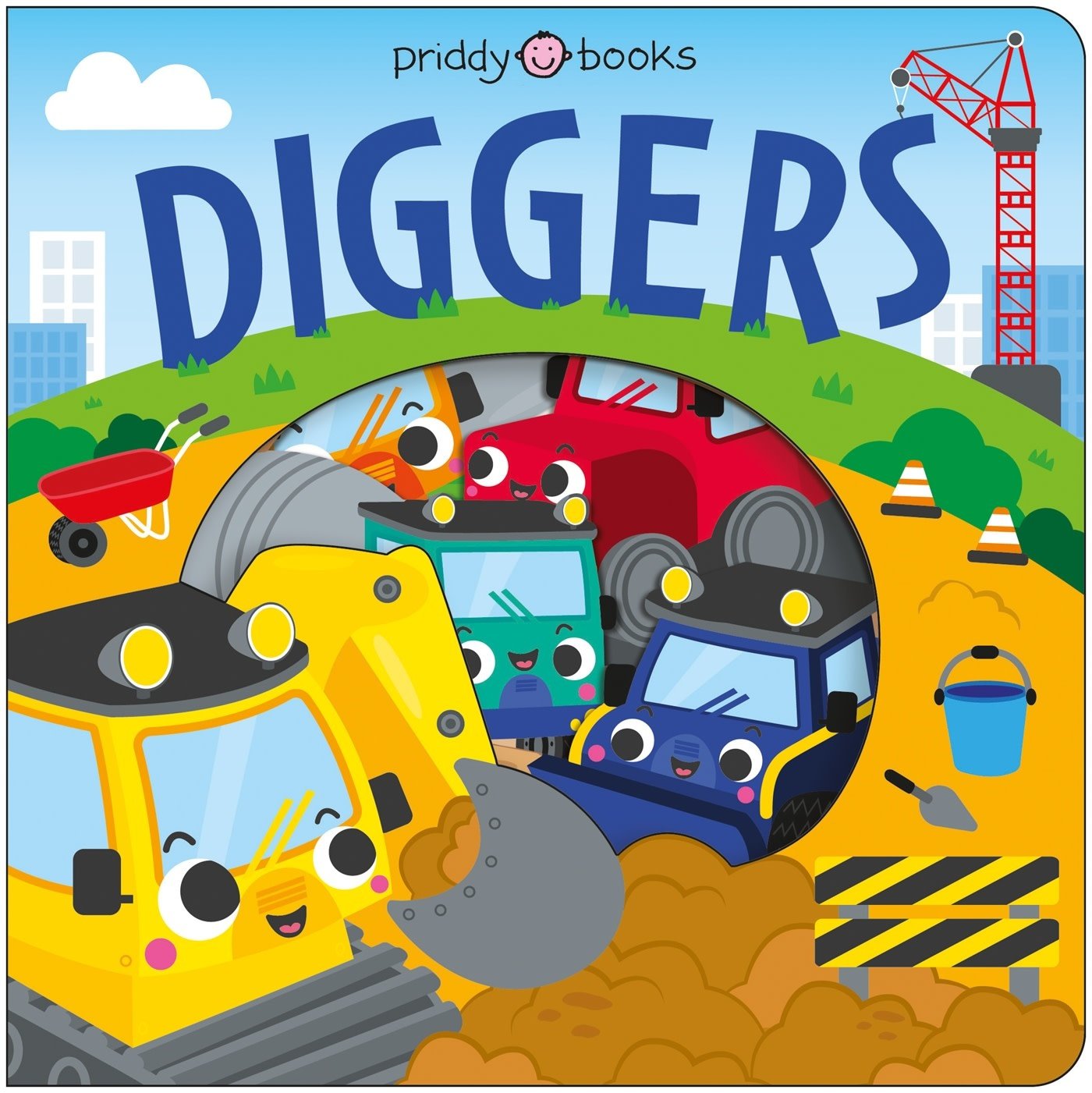 Priddy Books US Diggers (Take a Peek!): Peep through to find all the friends!