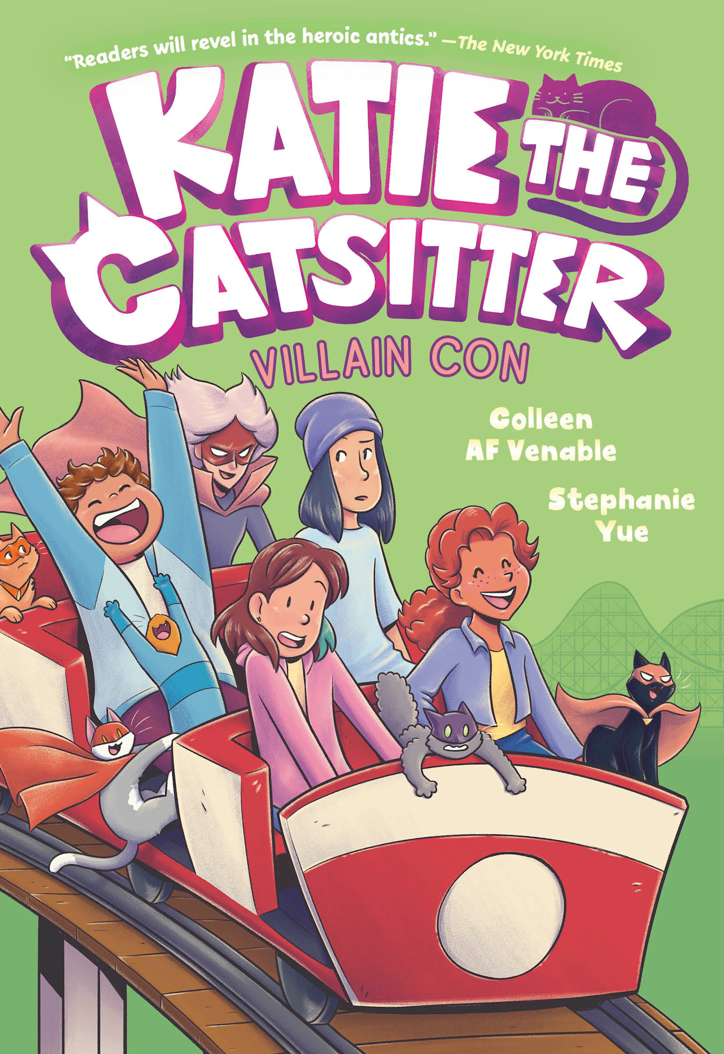 Random House Graphic Katie the Catsitter 5: Villain Con: (A Graphic Novel)