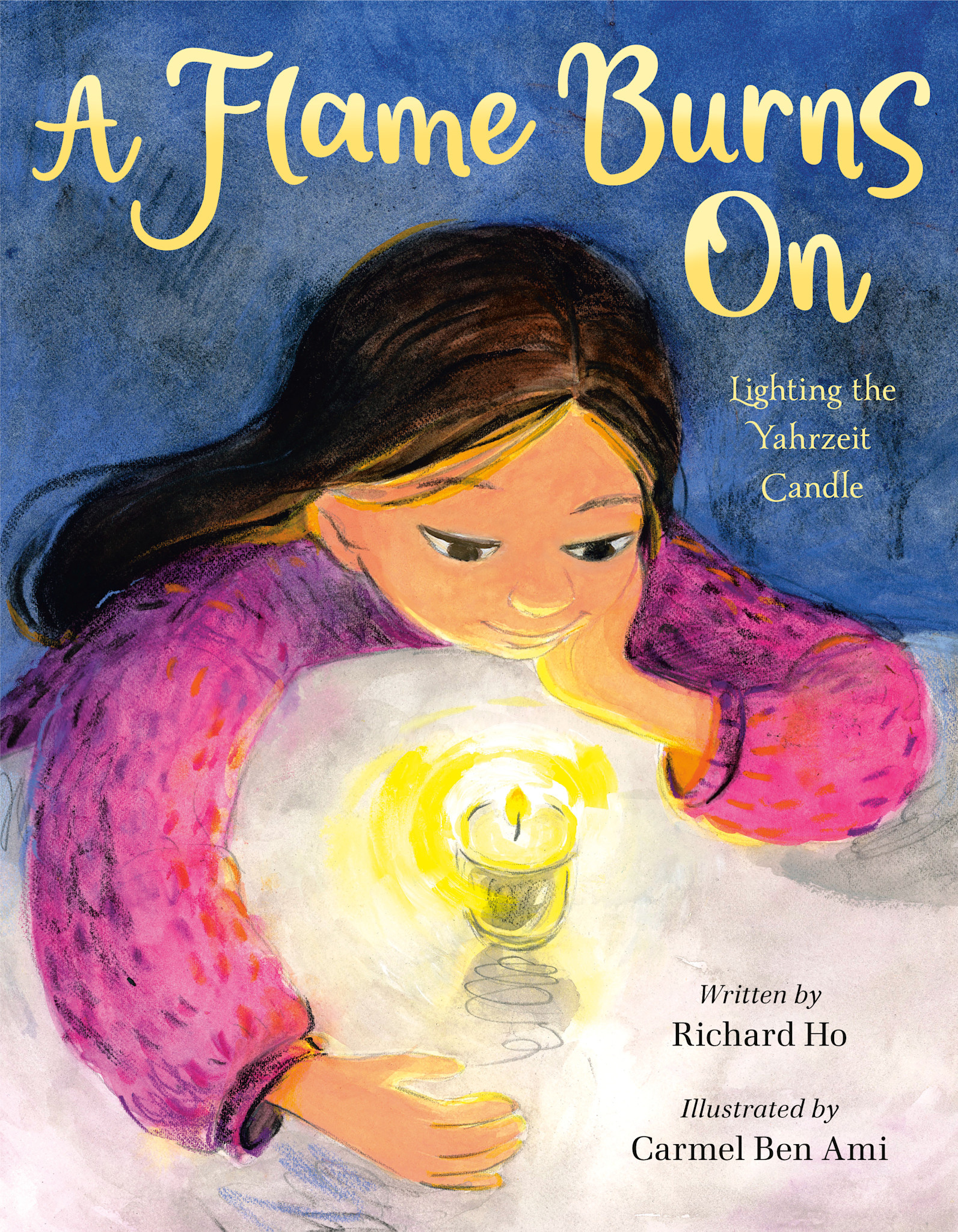 Knopf Books for Young Readers A Flame Burns On: Lighting the Yahrzeit Candle