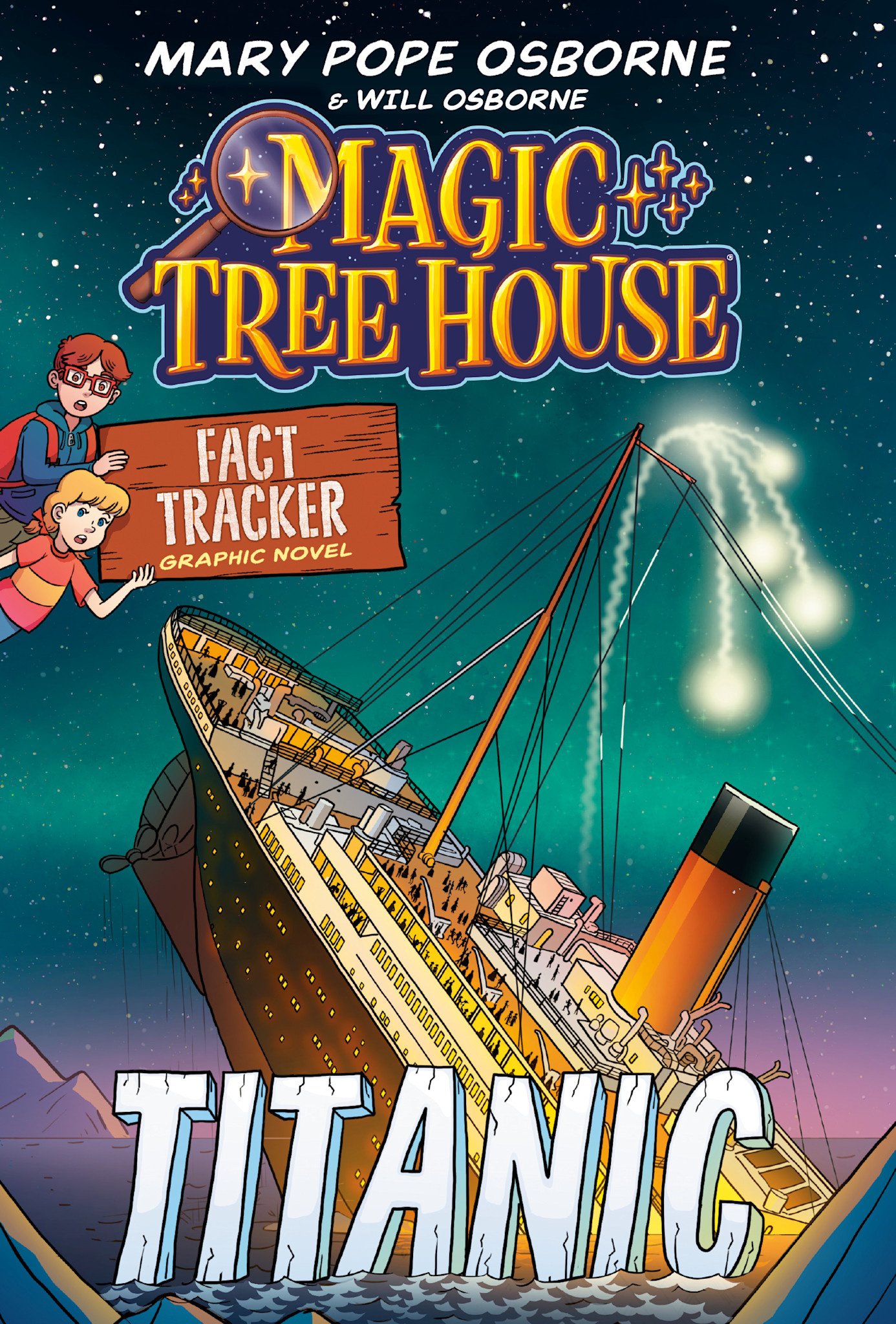 Random House Books for Young Readers Magic Tree House Fact Tracker Graphic Novel: Titanic