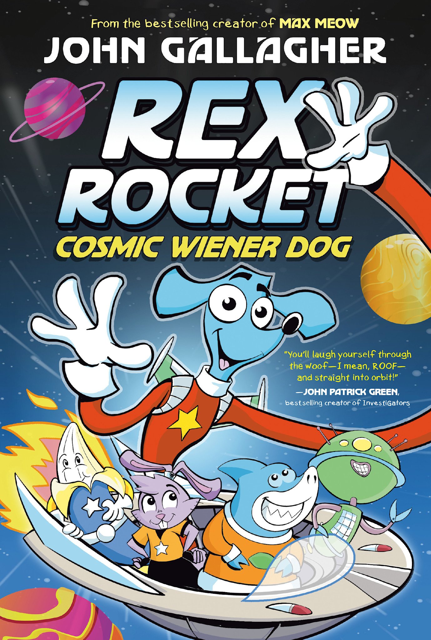 Random House Graphic Rex Rocket: Cosmic Wiener Dog: (A Graphic Novel)