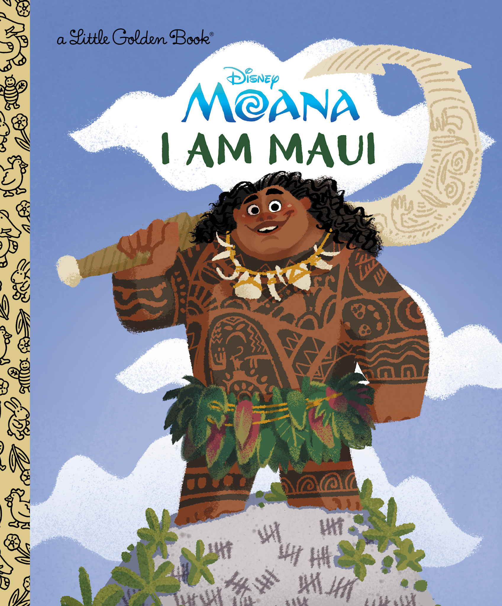 Golden/Disney Disney Princess Moana: I Am Maui (Little Golden Book)