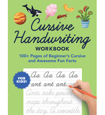 Little Bigfoot Cursive Handwriting Workbook: 100+ Pages of Beginner's Cursive and Awesome Fun Facts