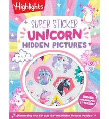 Highlights Press Super Sticker Unicorn Hidden Pictures