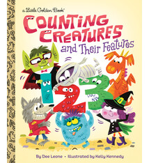 Golden Books Counting Creatures and Their Features