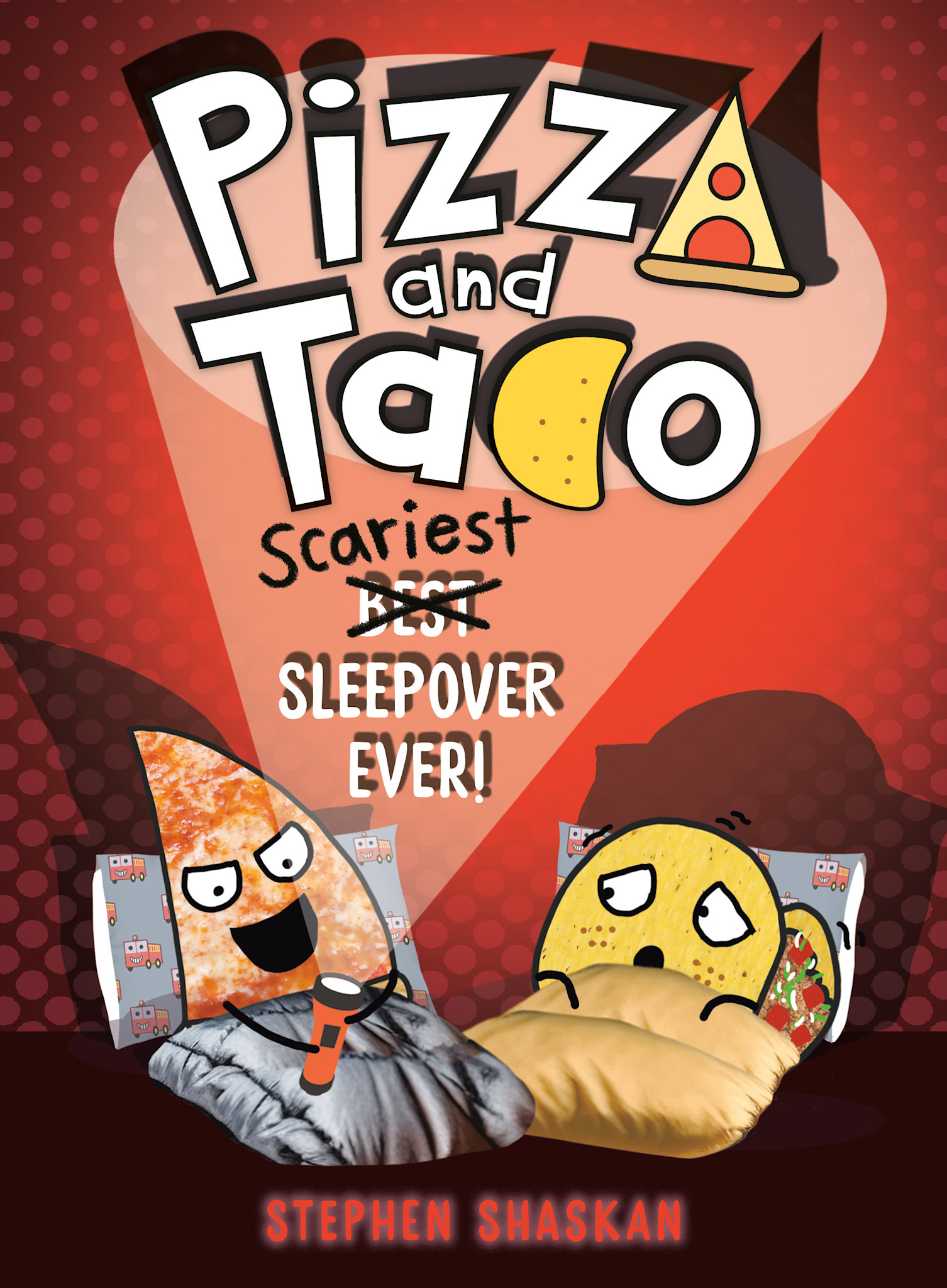 Random House Graphic Pizza and Taco: Scariest Sleepover Ever!: (A Graphic Novel)