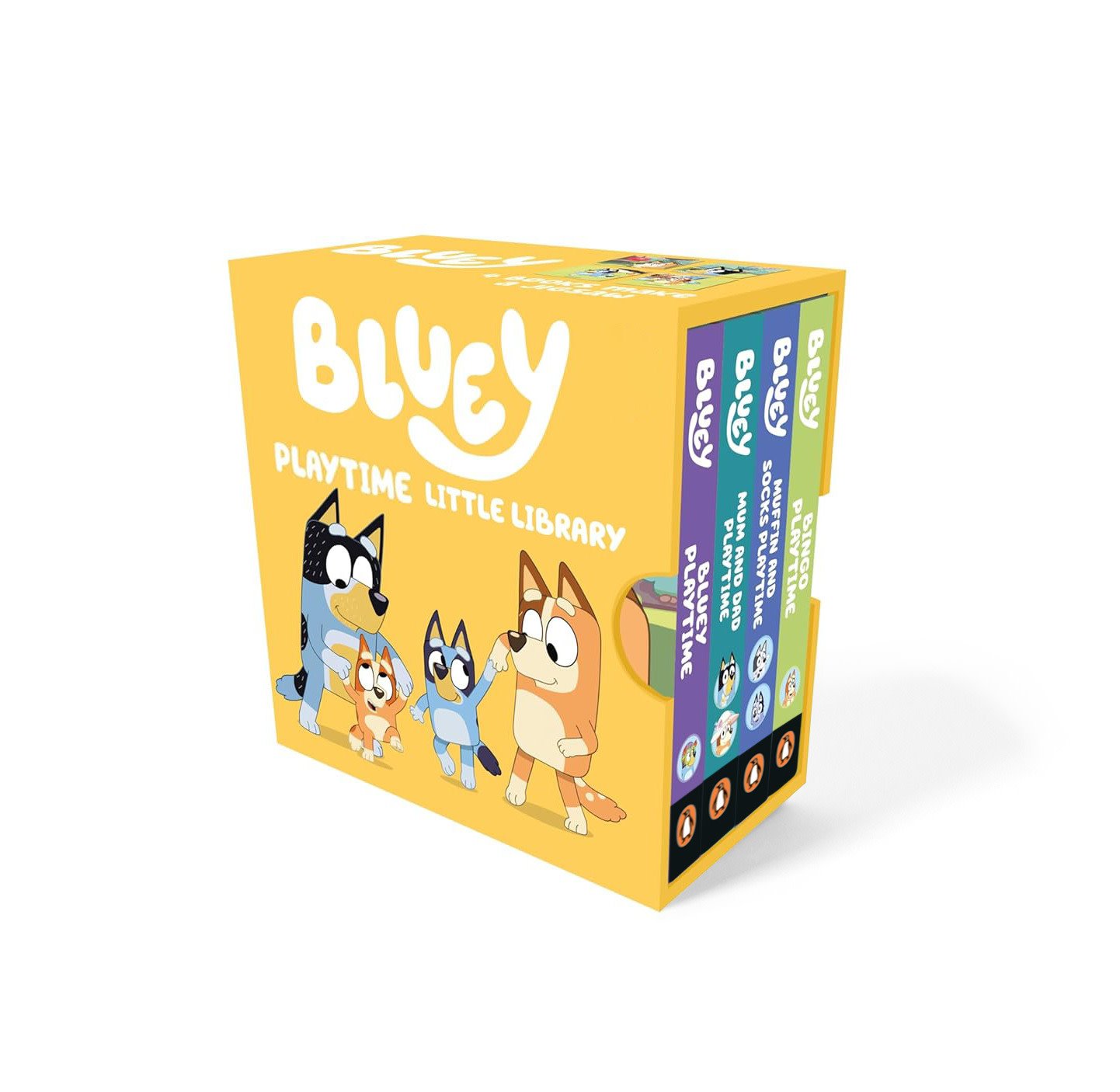 Penguin Young Readers Licenses Bluey: Playtime Little Library 4-Book Box Set