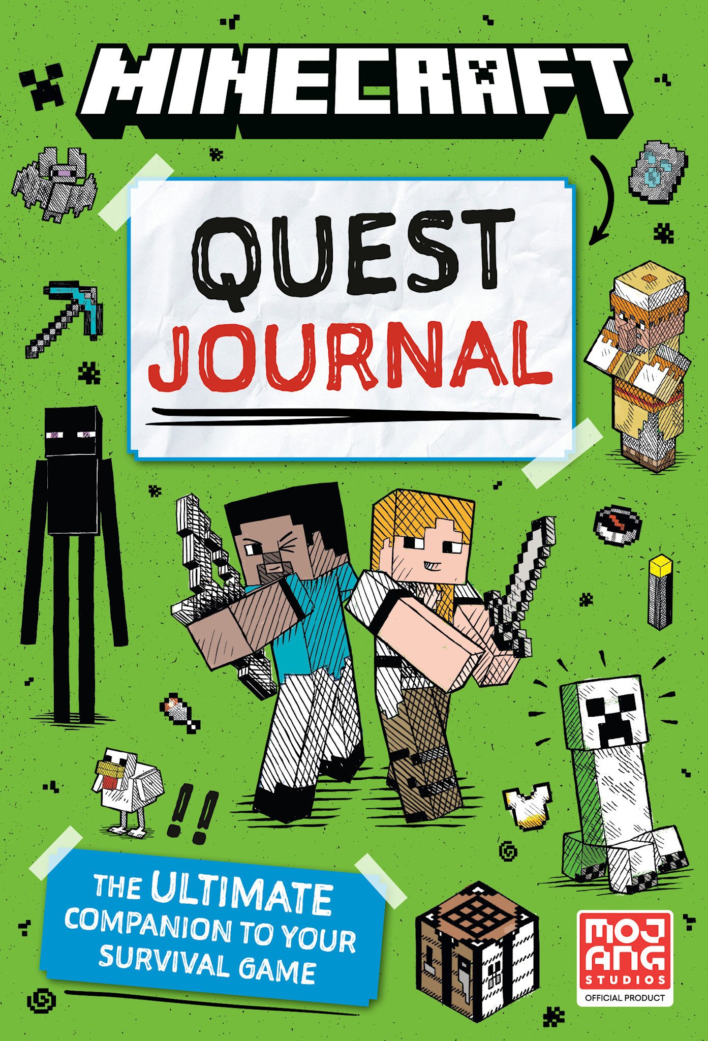 Random House Books for Young Readers Quest Journal (Minecraft)