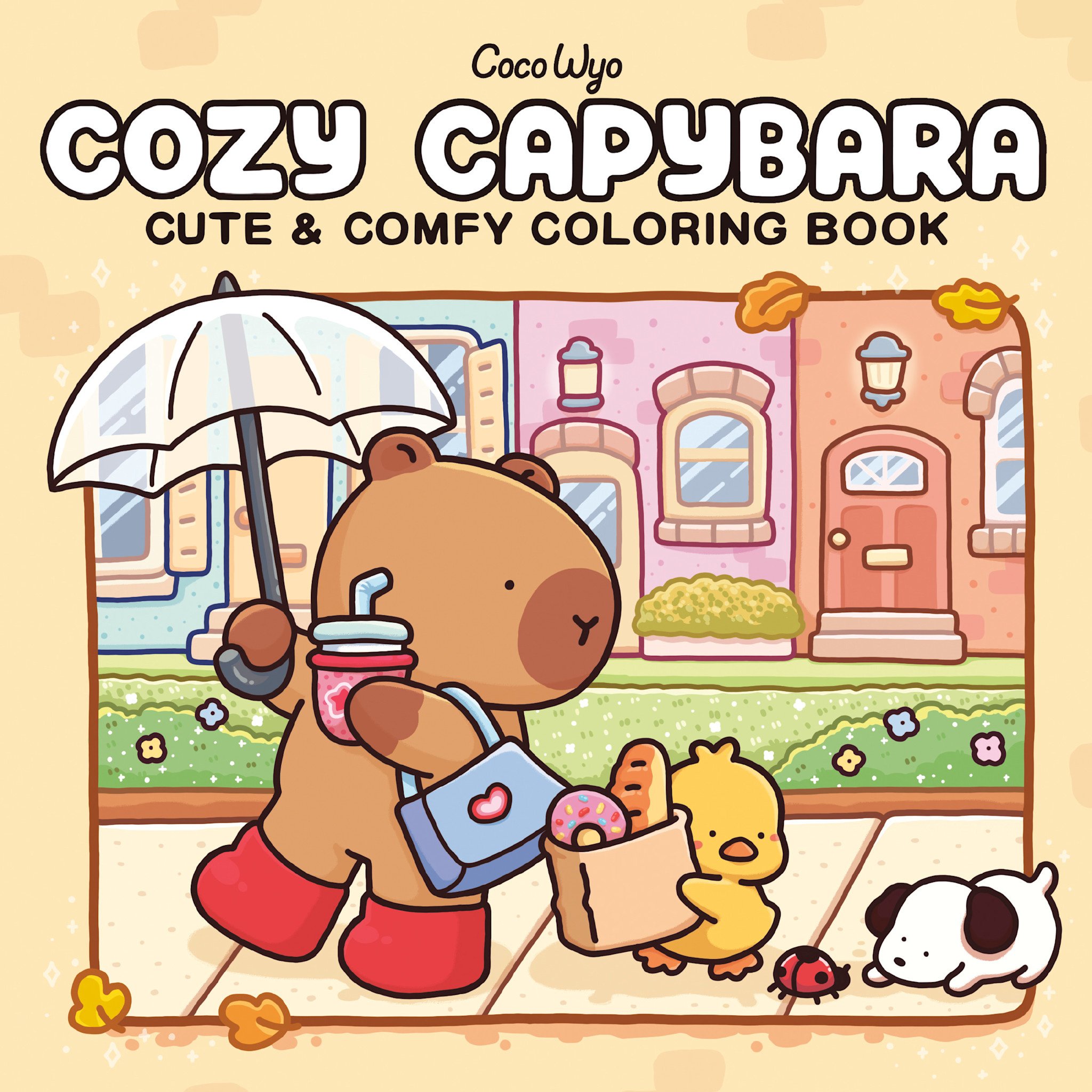 Random House Books for Young Readers Cozy Capybara: Coloring Book for Adults and Kids