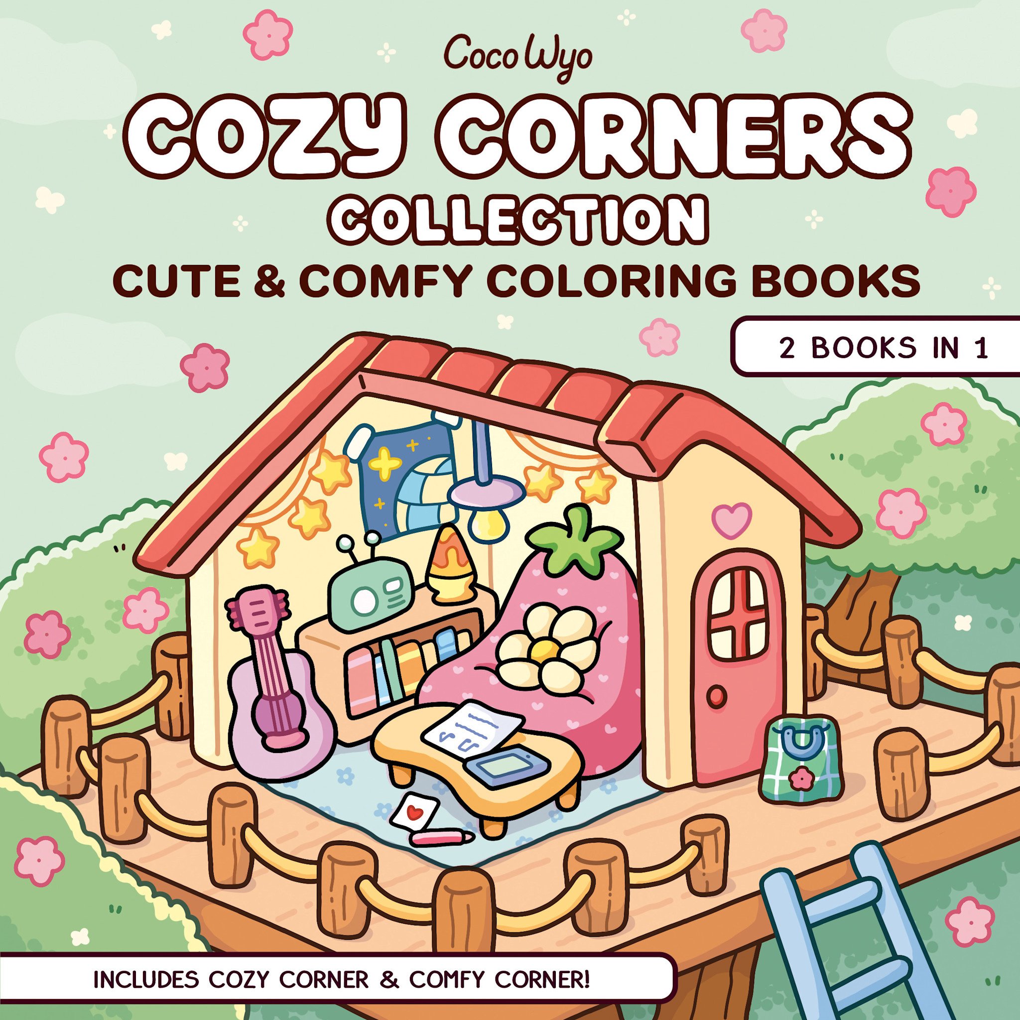 Random House Books for Young Readers Cozy Corners Collection: Coloring Book for Adults and Kids