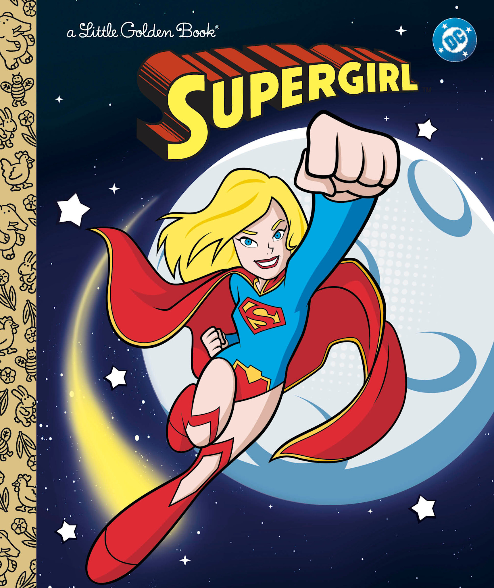 Golden Books Supergirl Little Golden Book (DC Supergirl)