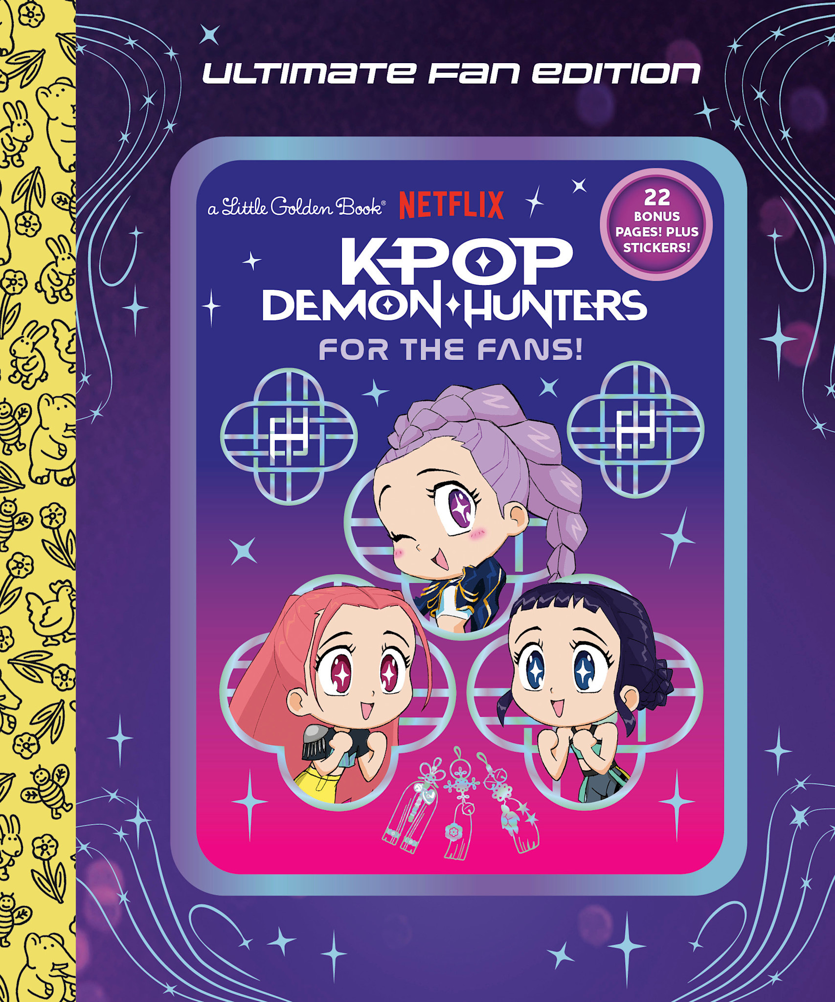 Golden Books Kpop Demon Hunters: For the Fans! Ultimate Fan Edition Little Golden Book