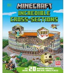 DK Children Minecraft Incredible Cross-Sections