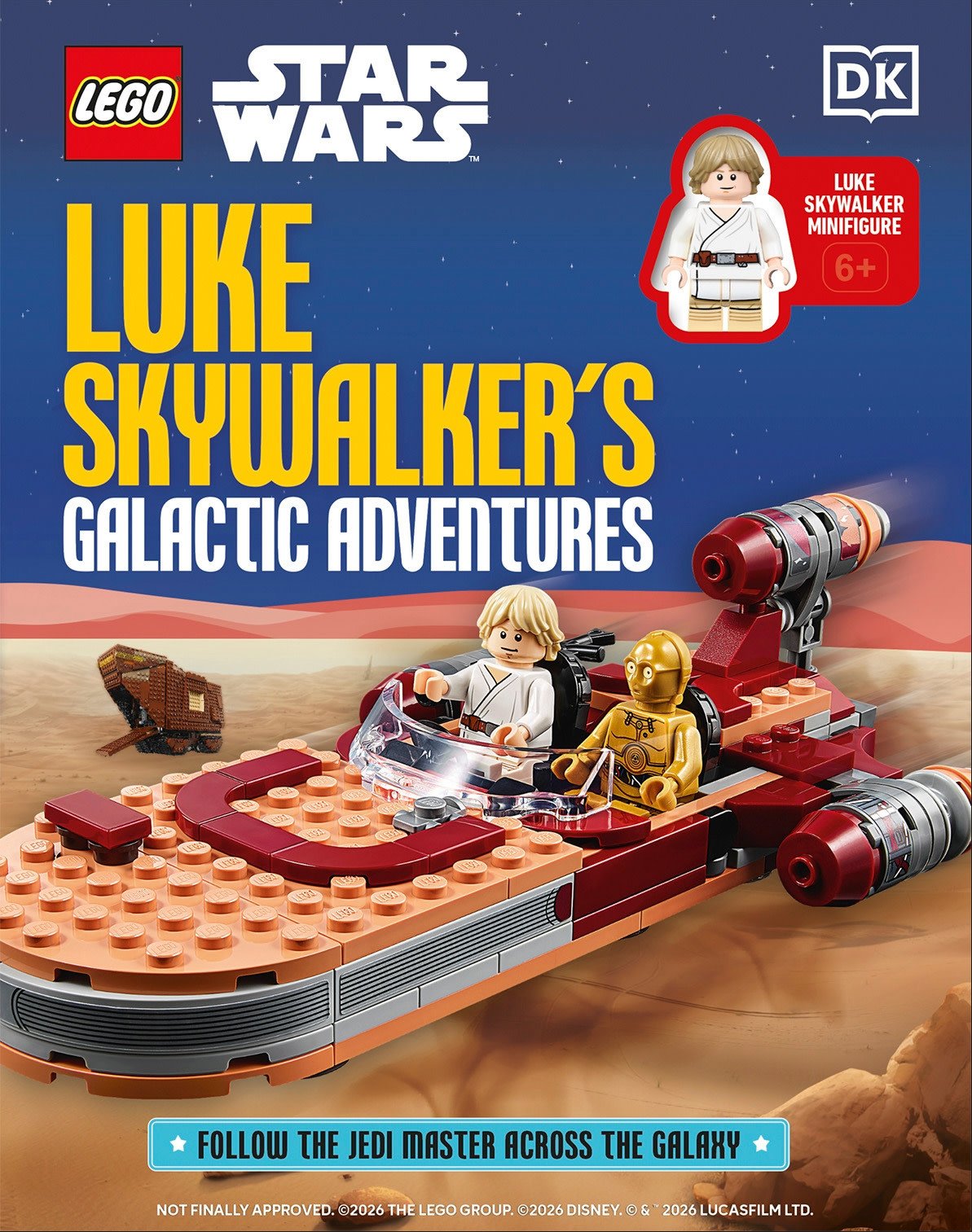 DK Children LEGO Star Wars Luke Skywalker's Galactic Adventures