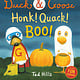 Duck & Goose, Honk! Quack! Boo!: A Halloween Story with Fun Stickers