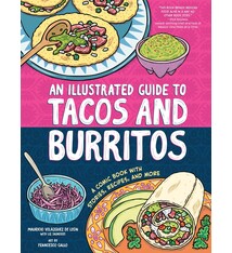 duopress An Illustrated Guide to Tacos and Burritos: A Comic Book with Stories, Recipes, and More