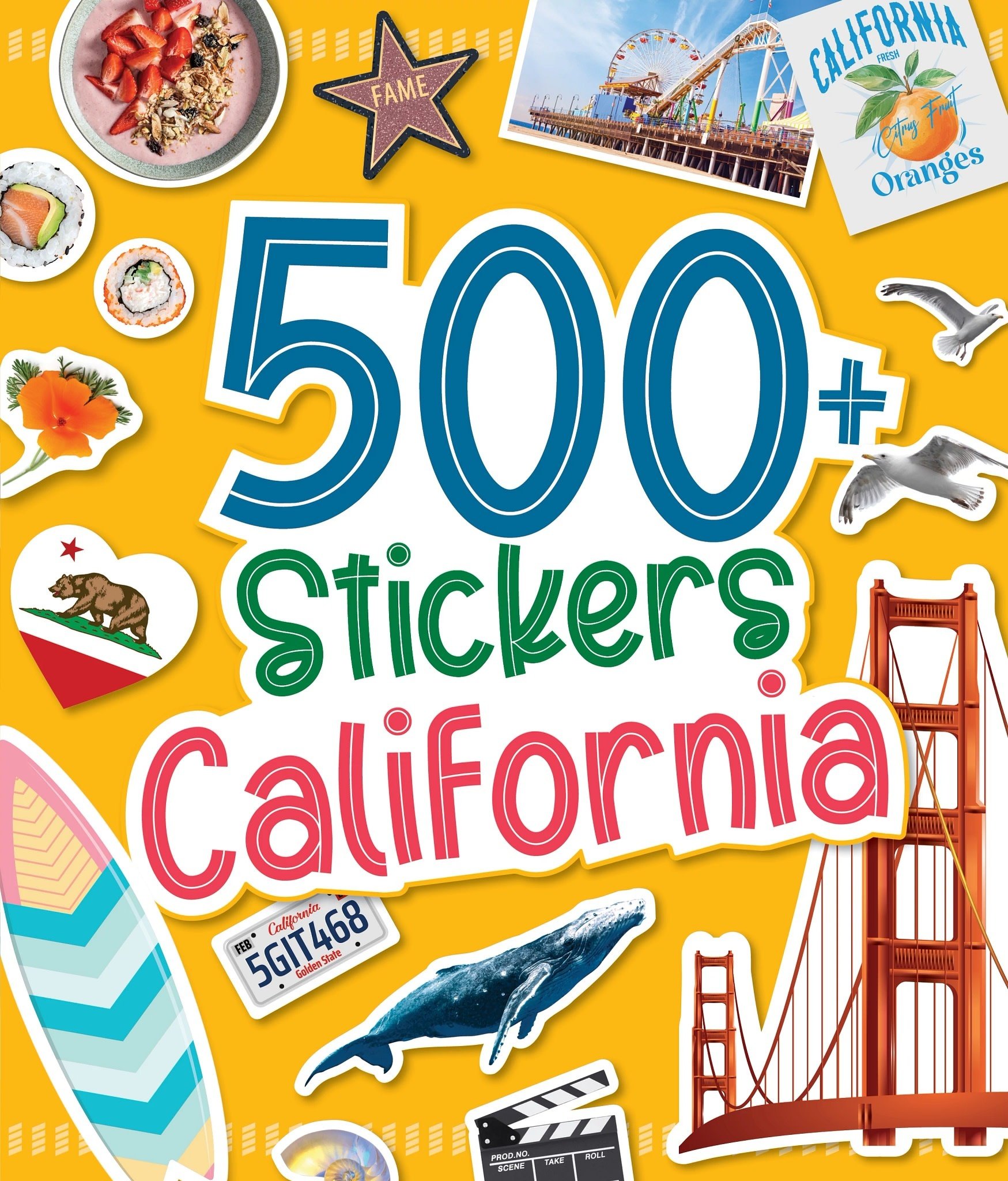 duopress 500 Stickers: California