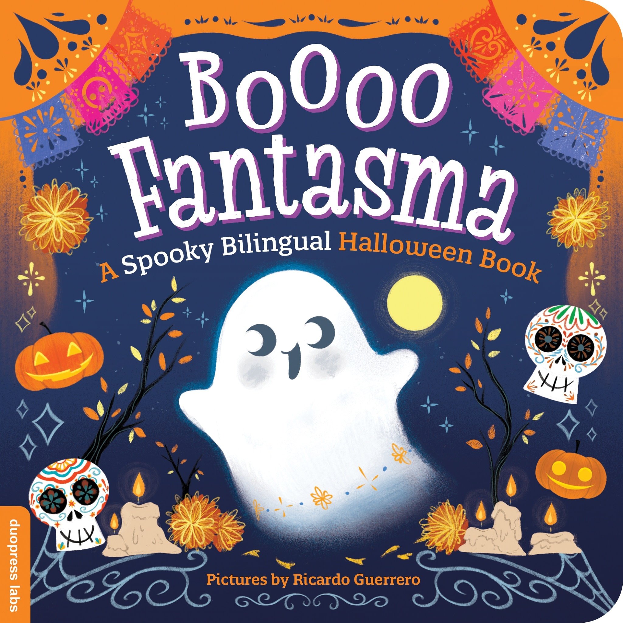 duopress Boooo Fantasma: A Spooky Bilingual Halloween Book