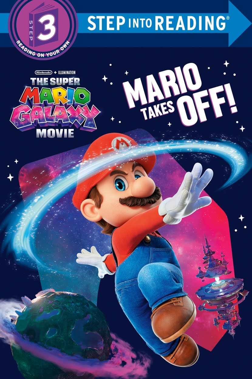 Random House Books for Young Readers The Super Mario Galaxy Movie: Mario Takes Off! (Step Into Reading, Level 3)