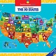 Silver Dolphin Books Smithsonian Kids Jigsaw Journeys: The 50 States