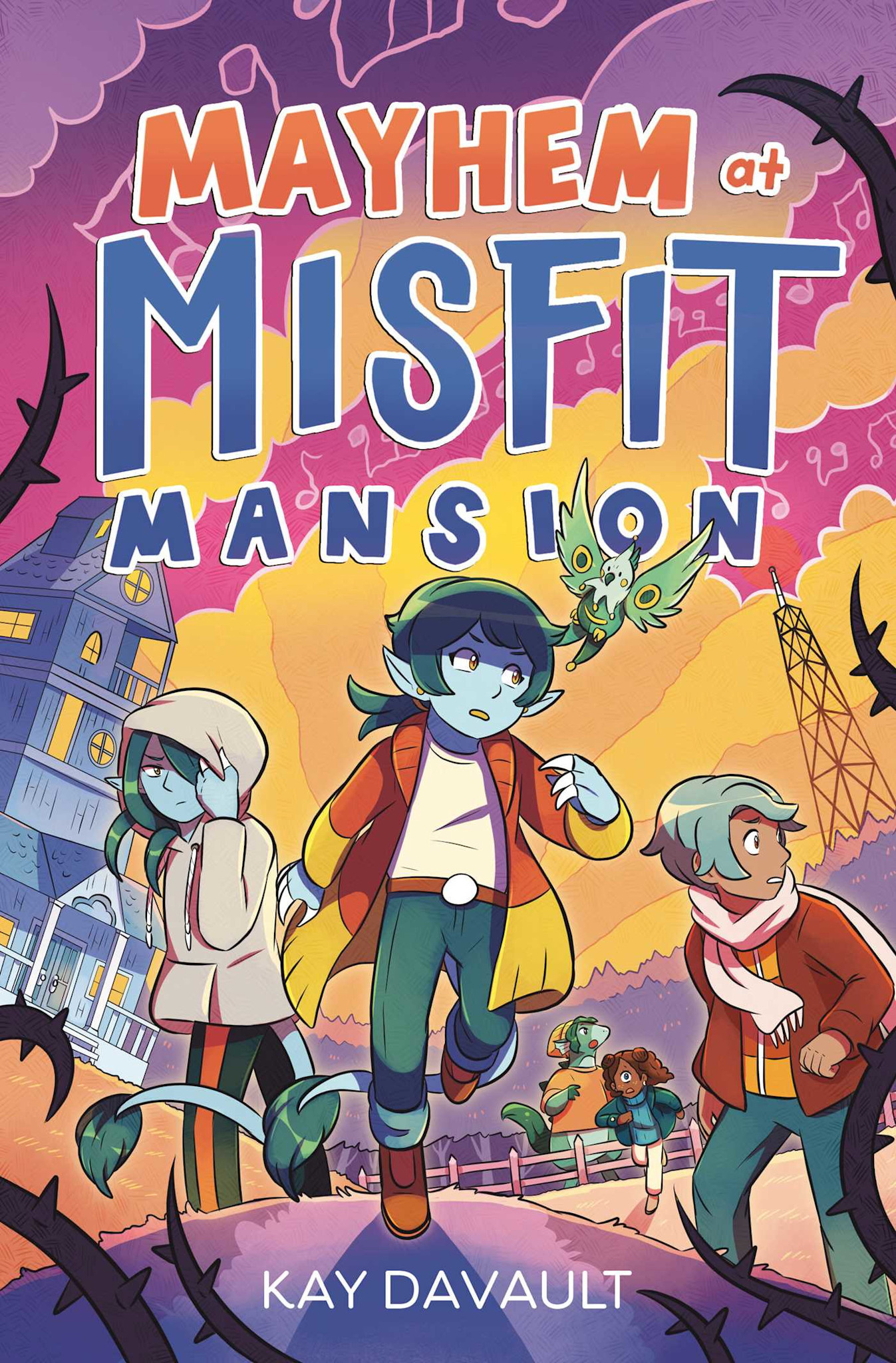 Atheneum Books for Young Readers Misfit Mansion 02 Mayhem at Misfit Mansion
