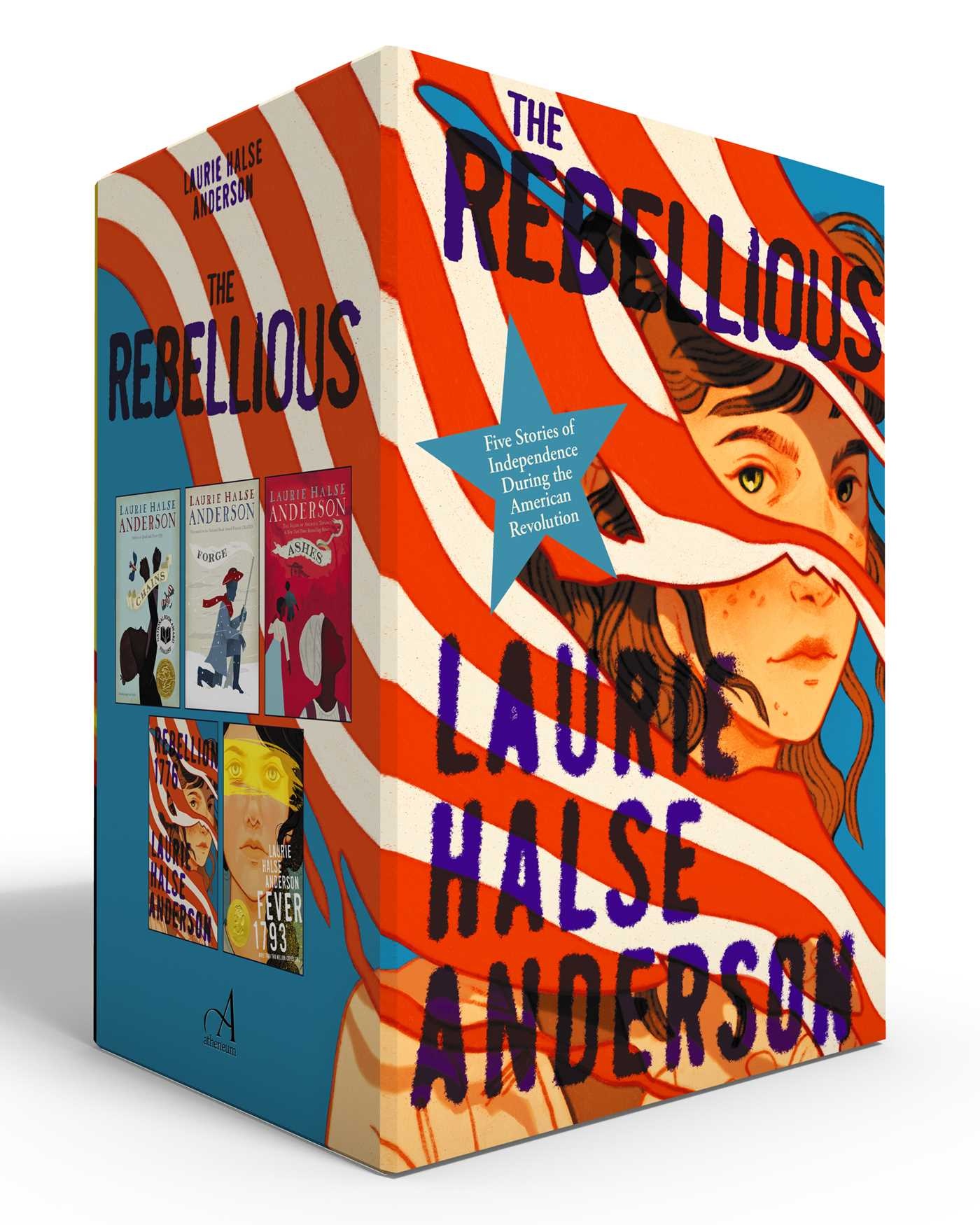 Atheneum/Caitlyn Dlouhy Books The Rebellious (Boxed Set): Five Stories of Independence During the American Revolution (Chains; Forge; Ashes; Rebellion 1776; Fever 1793)