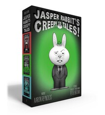 Simon & Schuster Books for Young Readers Jasper Rabbit's Creepy Tales! (Chapter Book Boxed Set): Troubling Tonsils!; Unsettling Salad!; Yarn Is Everything!
