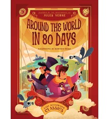 Easy Illustrated Classics. Around the World in 80 Days
