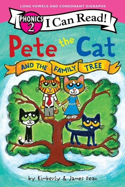 HarperCollins Pete the Cat and the Family Tree (I Can Read Phonics)