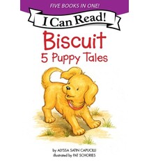 HarperCollins Biscuit: 5 Puppy Tales: Biscuit Goes to School, Biscuit Finds a Friend, Biscuit Visits the Firehouse, Biscuit Flies a Kite, Bathtime for Biscuit