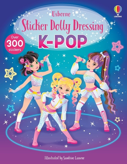 Usborne Sticker Dolly Dressing K-Pop