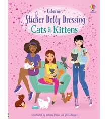Usborne Sticker Dolly Dressing Cats and Kittens