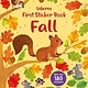 Usborne First Sticker Book Fall