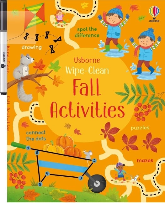 Usborne Wipe-Clean Fall Activities