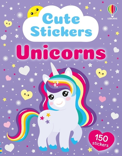 Usborne Cute Stickers Unicorns
