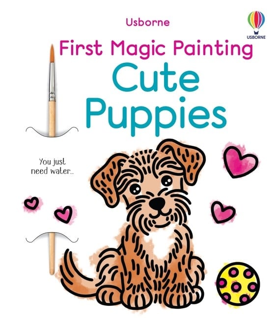 Usborne First Magic Painting Cute Puppies