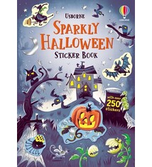 Usborne Sparkly Halloween Sticker Book: A Halloween Book for Kids