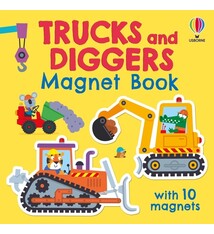 Usborne Trucks and Diggers Magnet Book