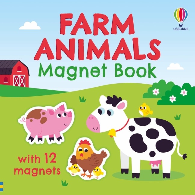 Usborne Farm Animals Magnet Book