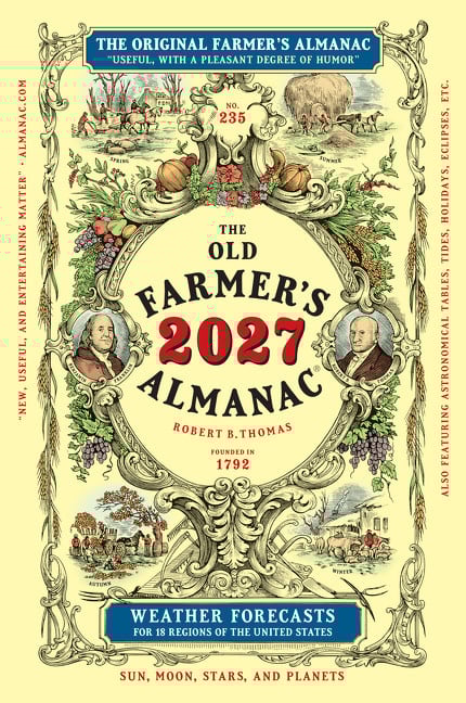 Old Farmer's Almanac The 2027 Old Farmer's Almanac Trade Edition