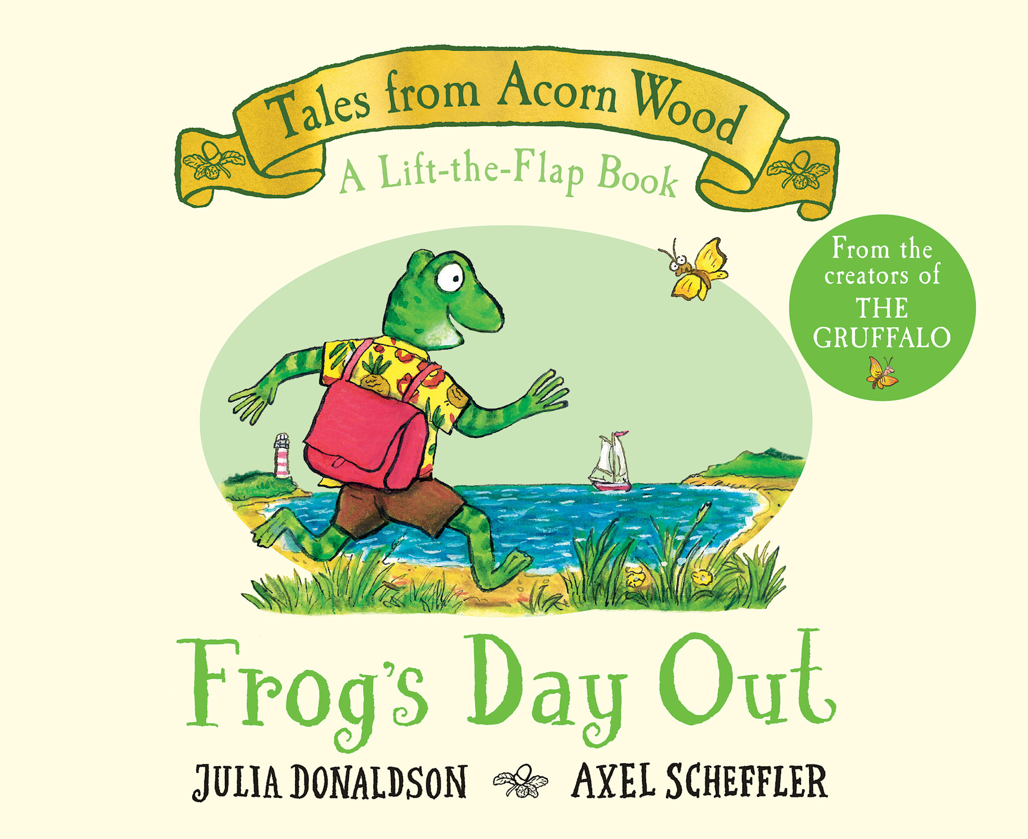 Cartwheel Books Frog's Day Out (A Lift-the-Flap Book) (Tales from Acorn Wood)