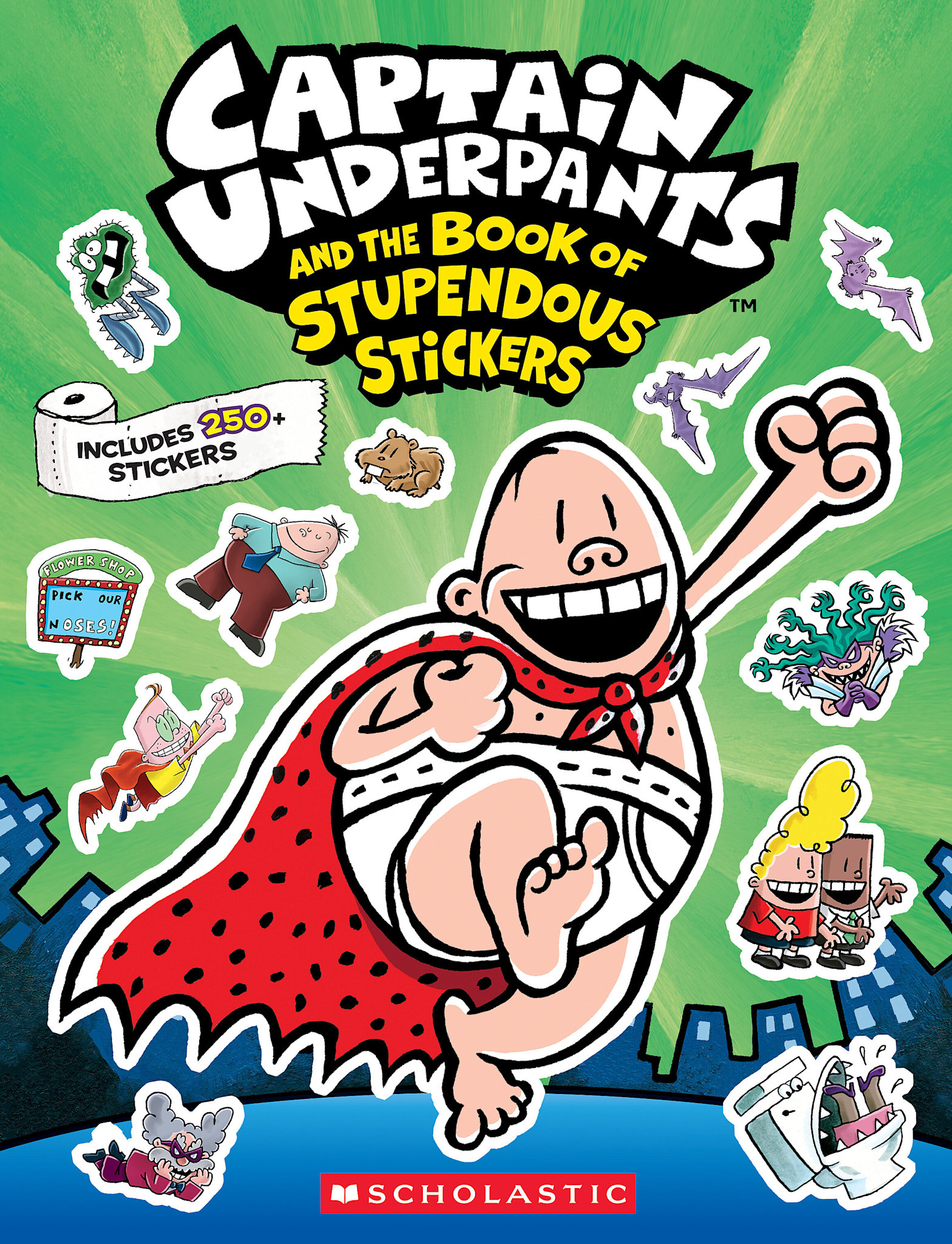 Scholastic Inc. Captain Underpants: The Official Sticker Book