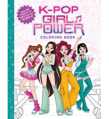Scholastic Inc. K-Pop Girl Power Coloring Book