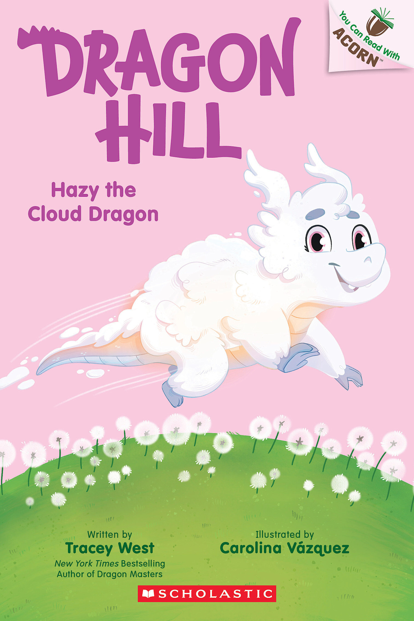 Scholastic Inc. Dragon Hill #3 Hazy the Cloud Dragon