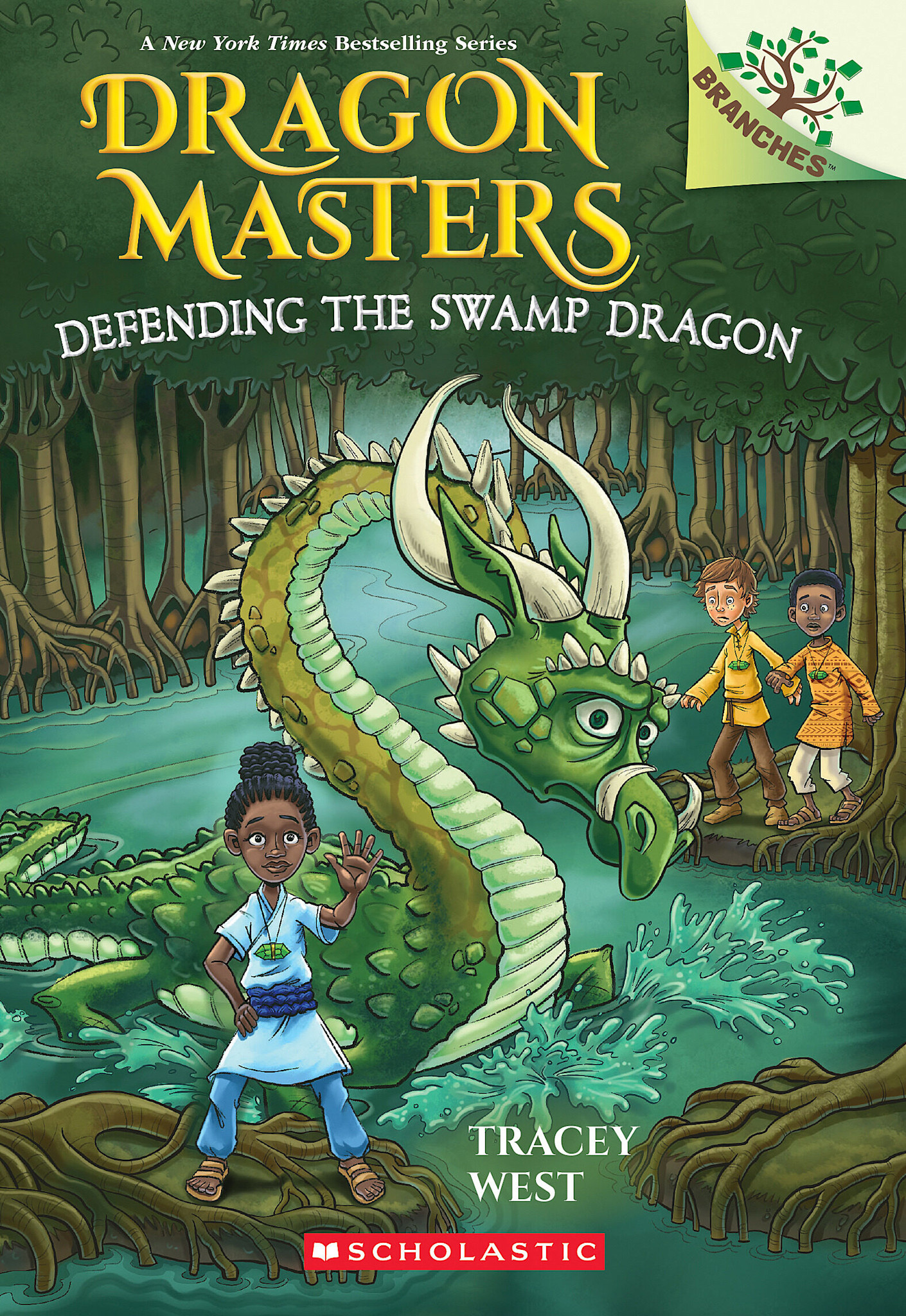 Scholastic Inc. Dragon Masters #31 Defending the Swamp Dragon