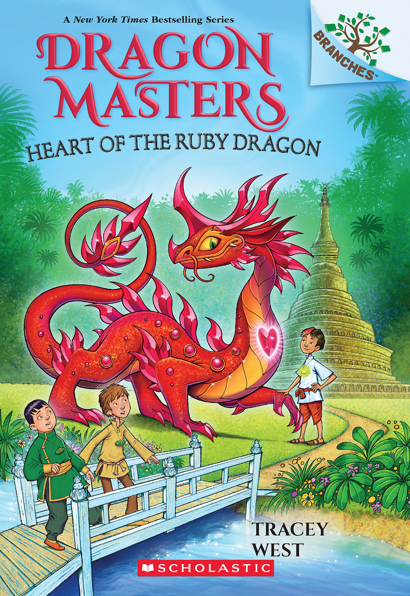 Scholastic Inc. Dragon Masters #32 Heart of the Ruby Dragon
