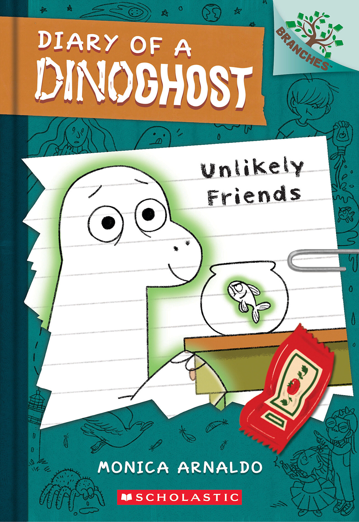 Scholastic Inc. Diary of a Dinoghost #1 Unlikely Friends